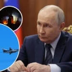 Путін на тлі авіаударів по Києво-Печерській лаврі та пожежі в соборі