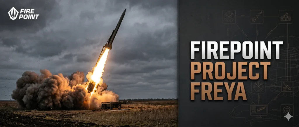 Ракета Fire Point проекту Freya під час запуску як дешевий Patriot