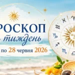 Гороскоп на неделю с 22 по 28 июня 2026 с колесом зодиака