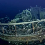 Уламки корабля Джеймса Кука на дні гавані Ньюпорта