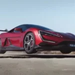 Червоний Yangwang U9 демонструє можливості підвіски DiSus-P Ultra