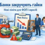 Нові ліміти на перекази для ФОПів: банки закручують гайки