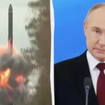 Володимир Путін та запуск балістичної ракети Орєшнік