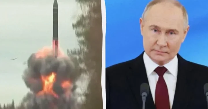 Володимир Путін та запуск балістичної ракети Орєшнік