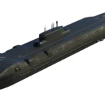 Проєкт неатомної суперсубмарини Амур 1650 з вертикальними пусковими установками
