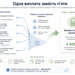 Реформа социальной помощи: пять выплат объединены в базовую помощь 4500 грн в 2026 году