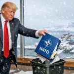 Трамп викидає символ НАТО в смітник, віддаляючи США від Європи