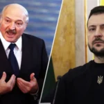 Олександр Лукашенко та Володимир Зеленський на тлі ультиматуму щодо самозахисту України