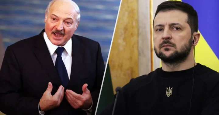 Олександр Лукашенко та Володимир Зеленський на тлі ультиматуму щодо самозахисту України