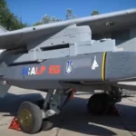 Ракета SCALP EG з українським тризубом на винищувачі