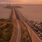 Затор на Кримському мосту через ізоляцію окупованого Криму