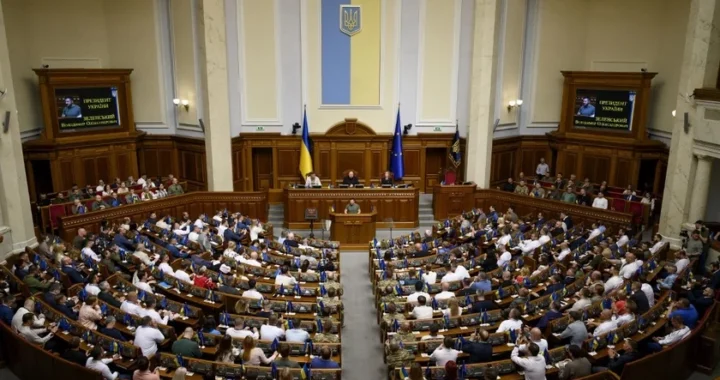 Депутати Верховної Ради на засіданні щодо кандидатів у новий уряд