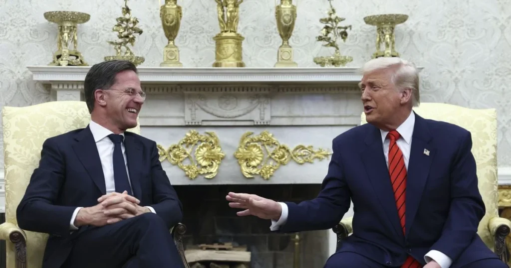 Марк Рютте та Дональд Трамп обговорюють прогрес України в Білому домі