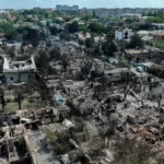 Зруйновані будинки у Вишневому після трагедії з боєприпасами