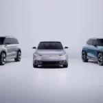 Три електромобілі Volkswagen ID. як приклад модельного ряду