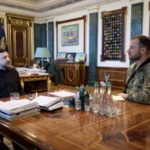 Зеленський та Хмара обговорюють призначення на посаду міністра оборони